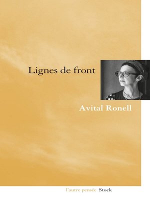 cover image of lignes de front